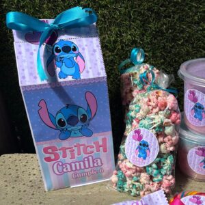 Plantilla caja dulcera tipo leche editable en Canva personalizada